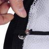 3-Layer Practice Net Portable Golf Chipping Net for Outdoor Indoor Backyard Sports Training Equipment Easy to Carry and Foldable - black