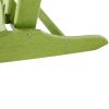 Patio Chairs Weather Resistant Outdoor Chairs for Lawn, Deck, Backyard, Garden, Fire Pit, Plastic Outdoor - Green