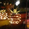 LED Pineapple Swirl Solar Garden Lights  - Pineapple