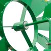8ft Windmill Backyard, Ornamental Windmills for The Yard, More Weather Resistant Outdoor Garden Windmill Decor, Decoration Weather Vane XH - Green