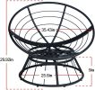 Papasan Chair, 360-degree Swivel Outdoor Papasan Chair with Beige Cushion and Durable Frame, Comfy Circle Lounge Moon Chair - Khaki