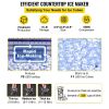 Commercial Home Standing Ice Maker With Ice Scoop And LED Display 66LBS/24H - Black - Ice Maker
