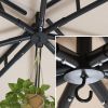 10x12 Outdoor Gazebo for Patios Canopy with Mosquito Netting for Lawn Garden Backyard - Khaki