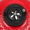 13in Round Ceramic Charcoal Grill XH - Orange Red