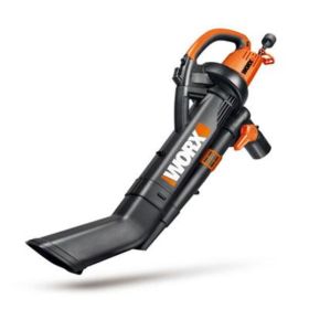 Worx TriVac Blower / Mulcher / Vacuum with All-Metal Mulching System