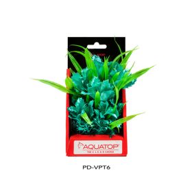 Aquatop Vibrant Passion Plant Turquoise, 1ea/6 in