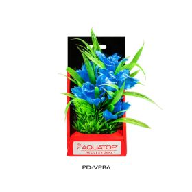 Aquatop Vibrant Passion Plant Blue, 1ea/6 in