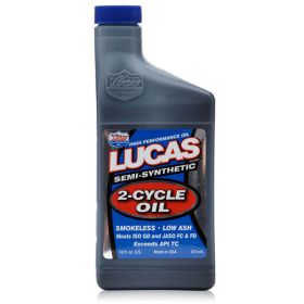 Lucas Oil Semi-Synthetic 2-Cycle Oil 1 Pint